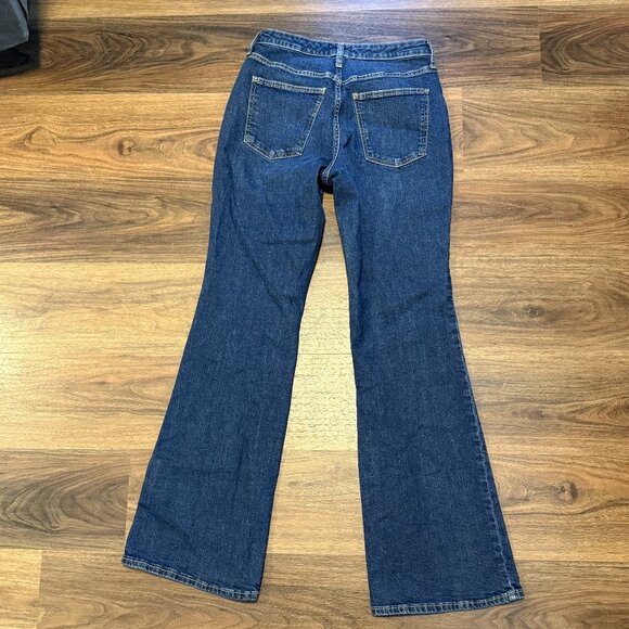 Universal Thread High Rise Flare Jeans Womens 8 Dark Blue Denim - Picture 6 of 6